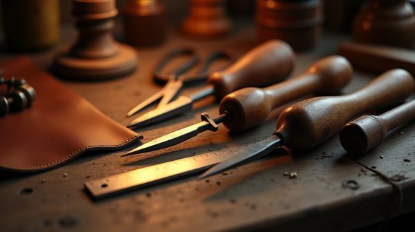 Quels outils et accessoires en cuir amélioreront vos créations ?